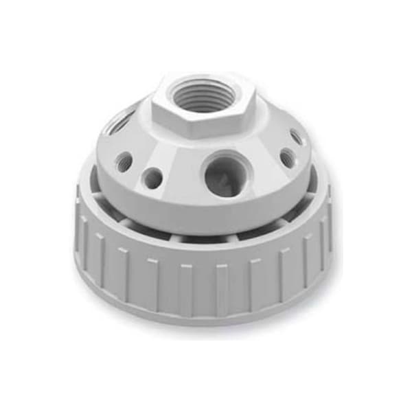 Cp Lab Safety. CP Lab Safety 10-Port Waste Manifold Cap with Plugs, For Nalgene Carboys with 70mm Closure WF-70NAL-10KIT - main